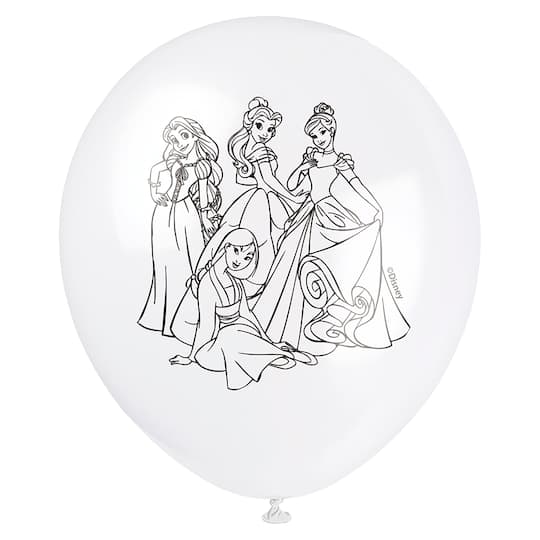 12" Disney® Princess Latex Balloons, 8ct.